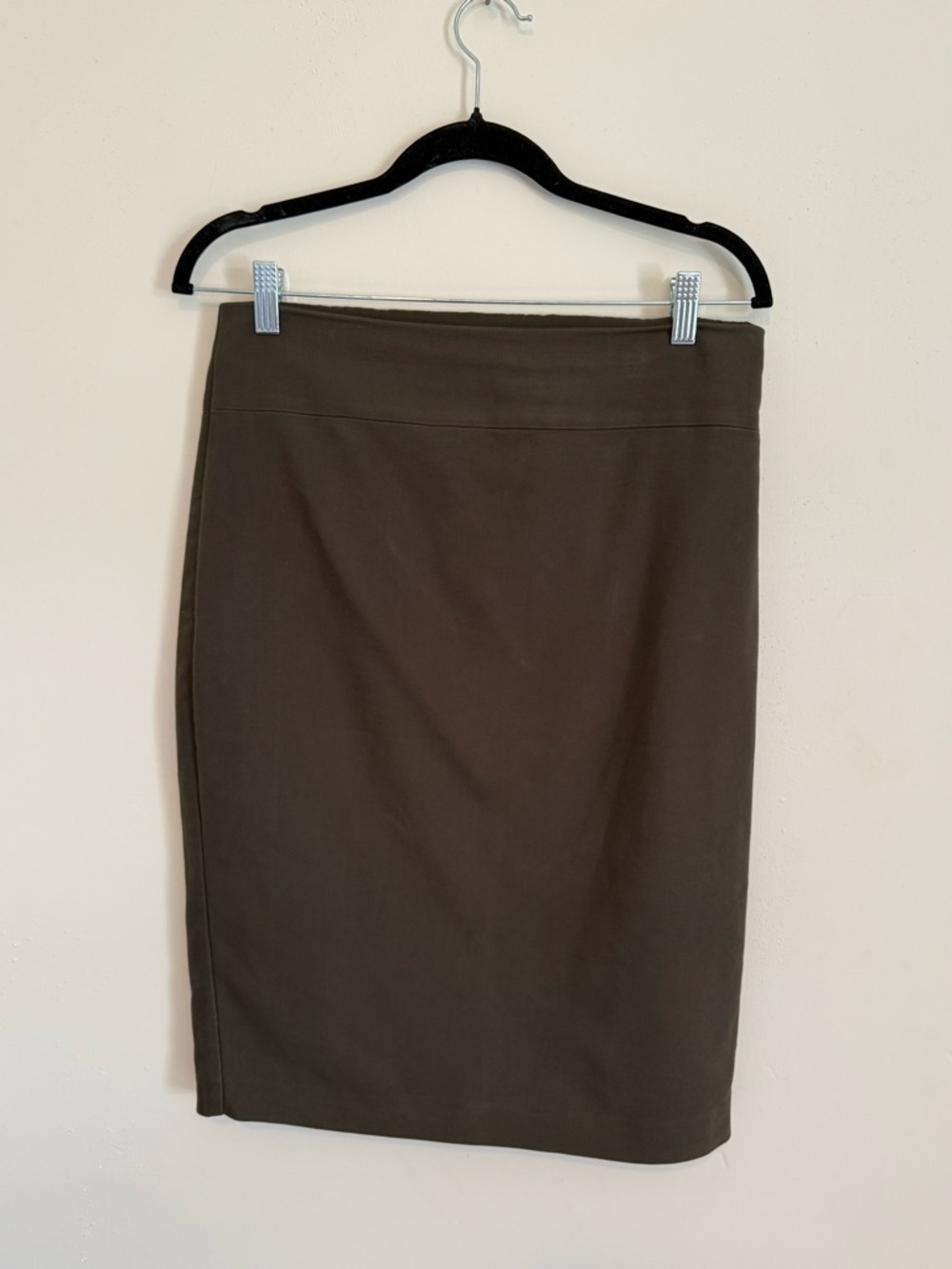Express Women's Olive Green Pencil Skirt